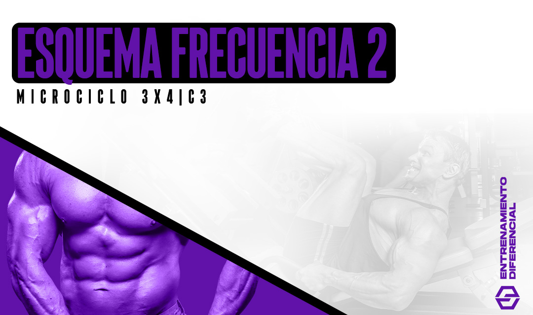 Esquema Frecuencia 2 - Microciclo 3x4