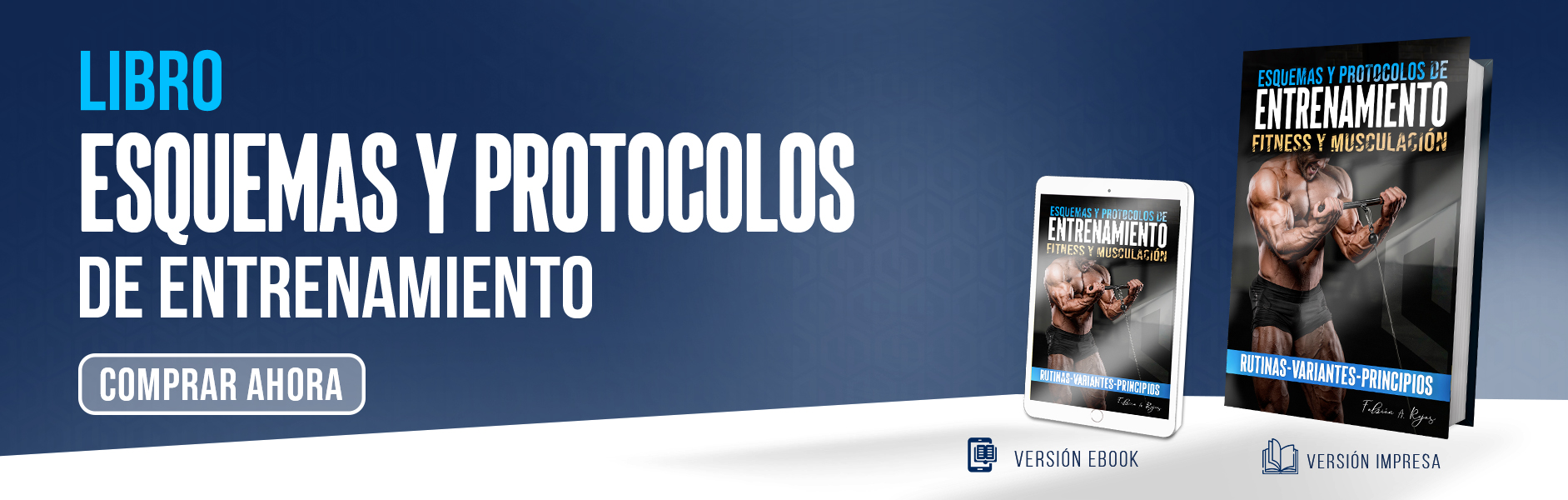 Libros prolijos protocolo hombre banner